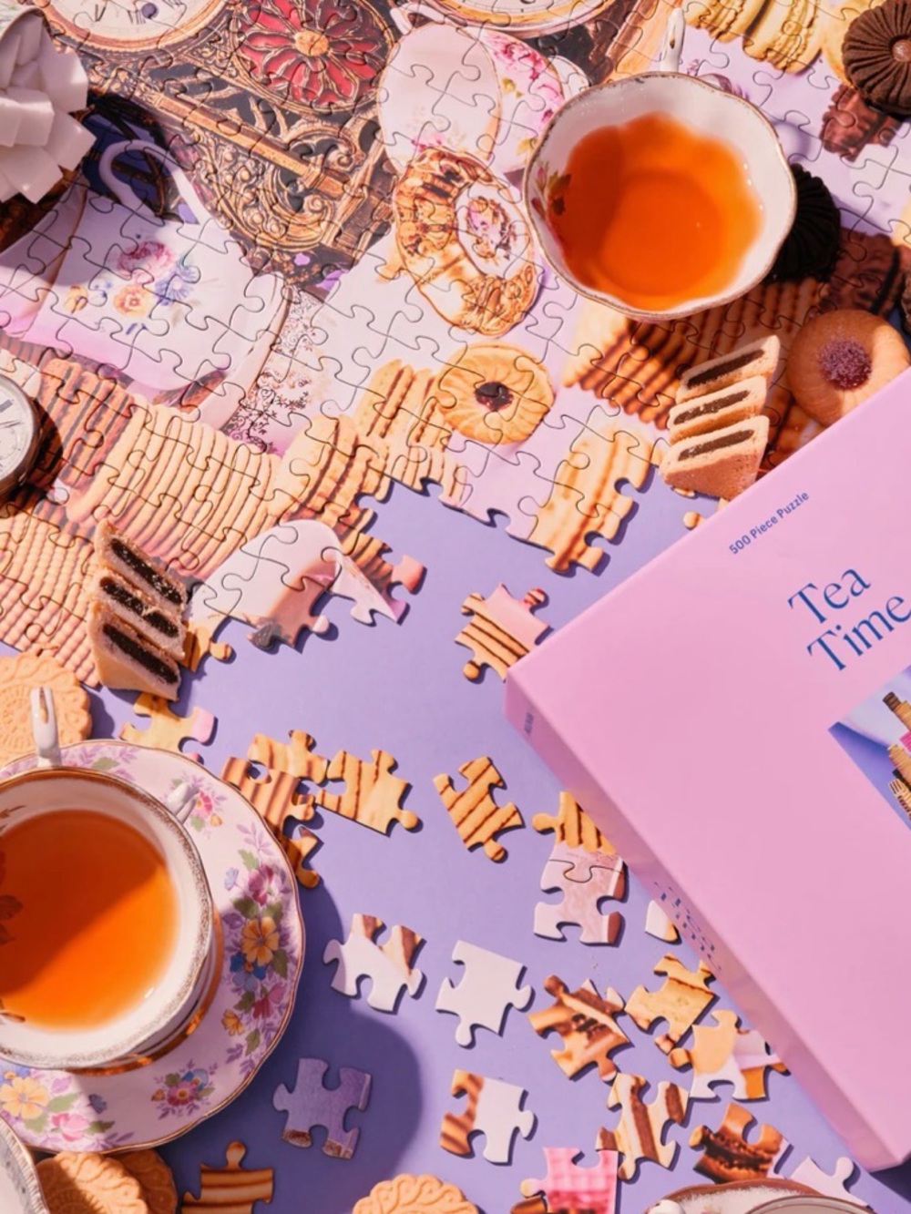 Tea Time 500 piece puzzle new in box - Picture 5 of 7